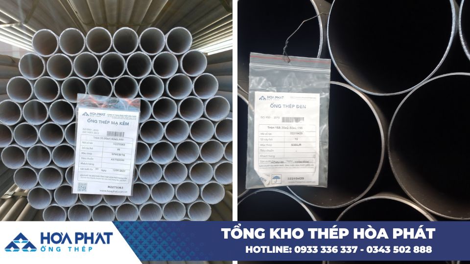 Cấu tạo bề mặt ống thép Hòa Phát Cấu tạo bề mặt ống thép Hòa Phát