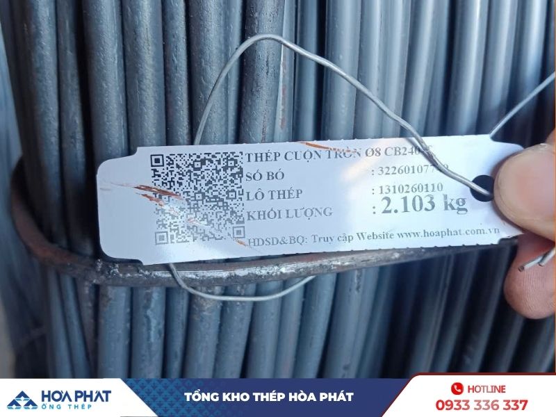 thép cuộn phi 8 Hòa Phát Thép cuộn phi 8 Hòa Phát