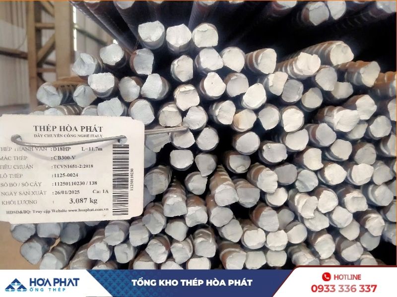thép xây dựng phi 18 hòa phát chính hãng thép xây dựng phi 18 hòa phát